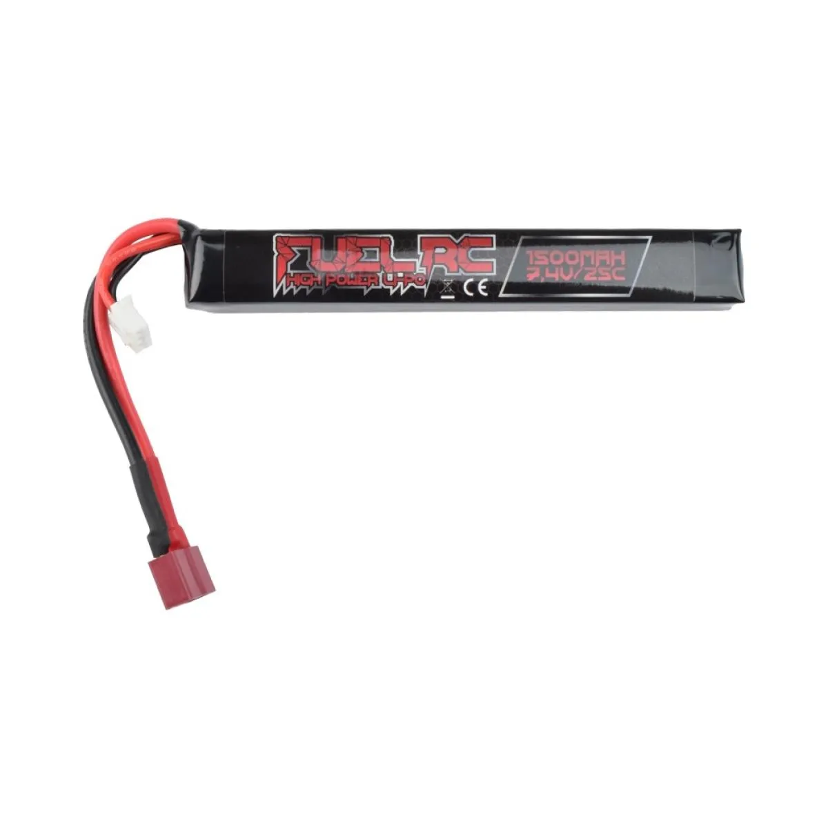Fuel LI-PO 7,4V 1500 mAh 25C Akku mit Dean Plug Fuel LI-PO 7,4V 1500 mAh 25C Akku mit Dean Plug